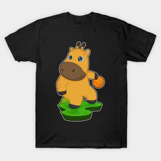 Giraffe Basketball player Basketball T-Shirt